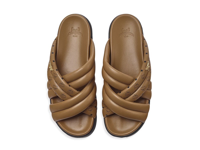 Slides: interlaced straps