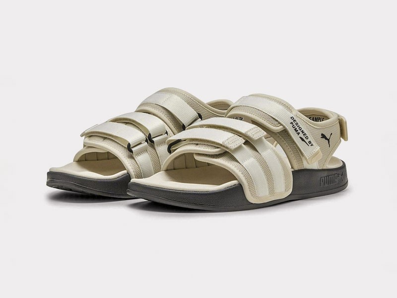 Sandalias outdoor ajustan tiras, cierres y suelas