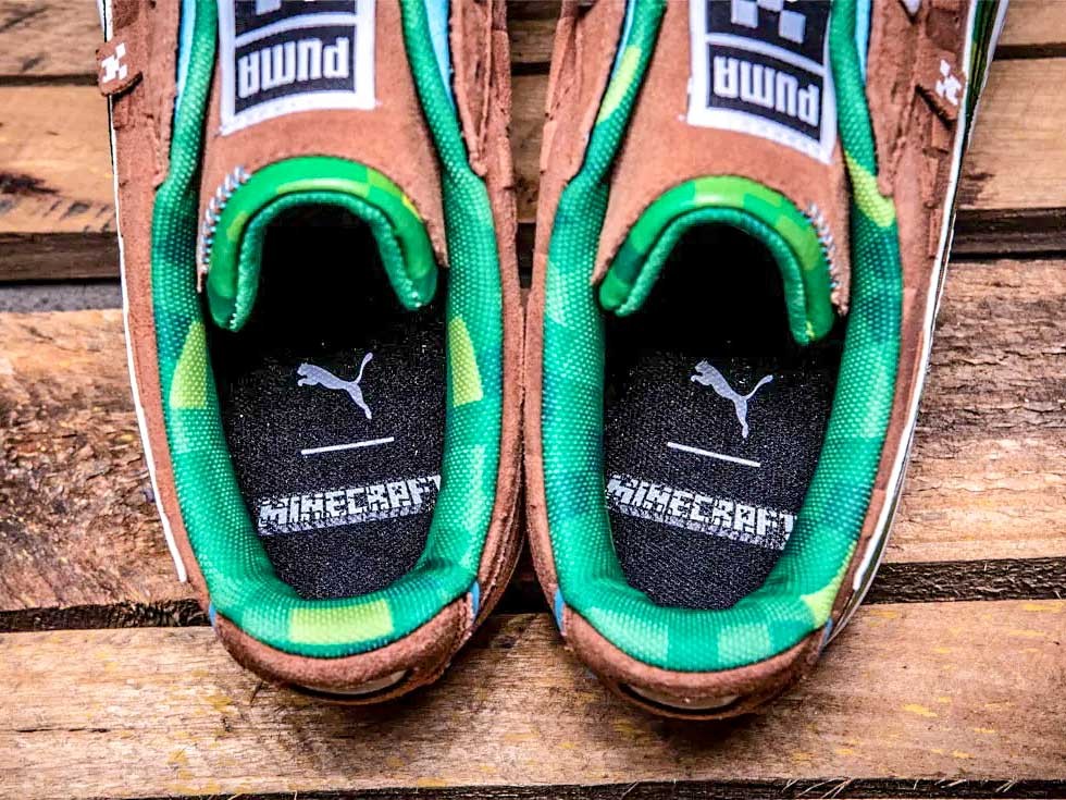 PUMA lanza su colección de sneakers inspirada en el videojuego MINECRAFT