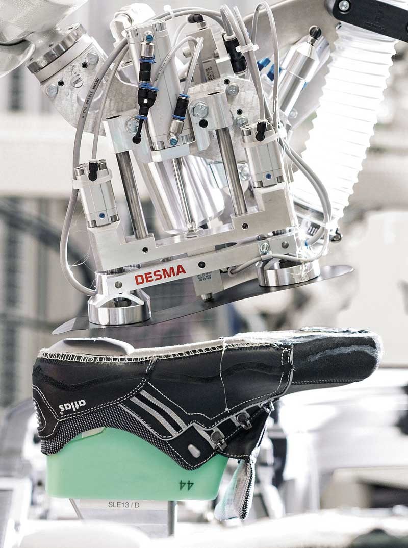 Automatización y robótica para calzado