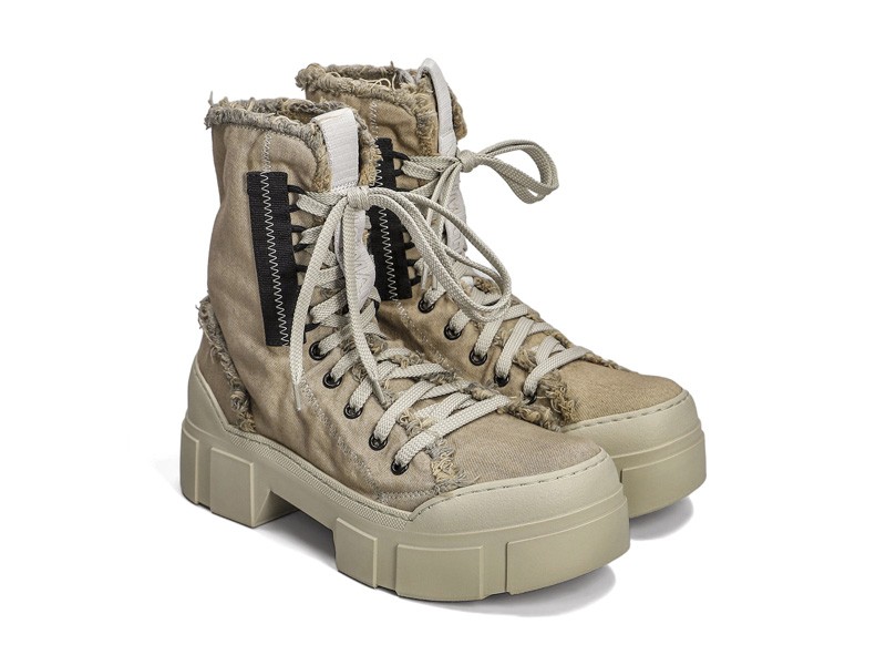 Botinetas bajas acordonadas