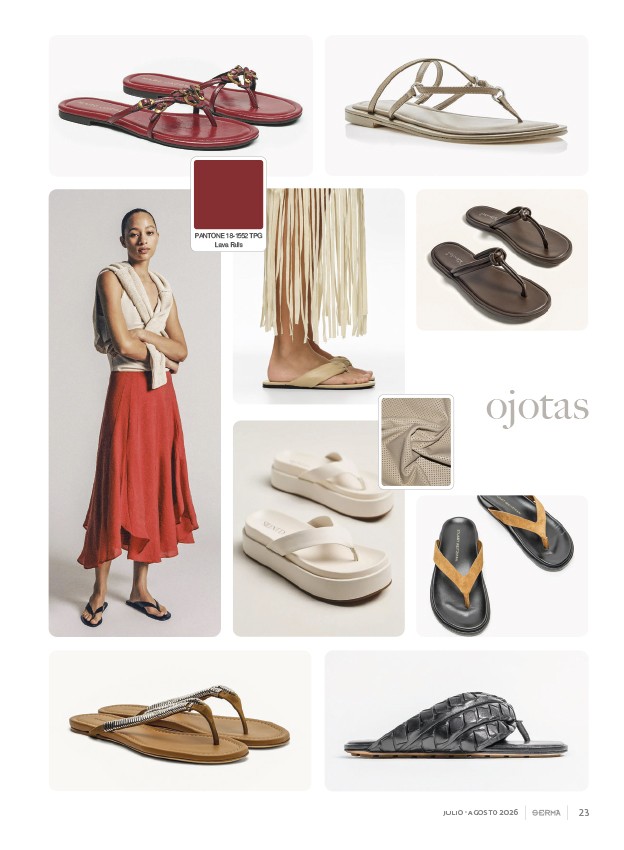 Strap routes diversify women’s flip-flops