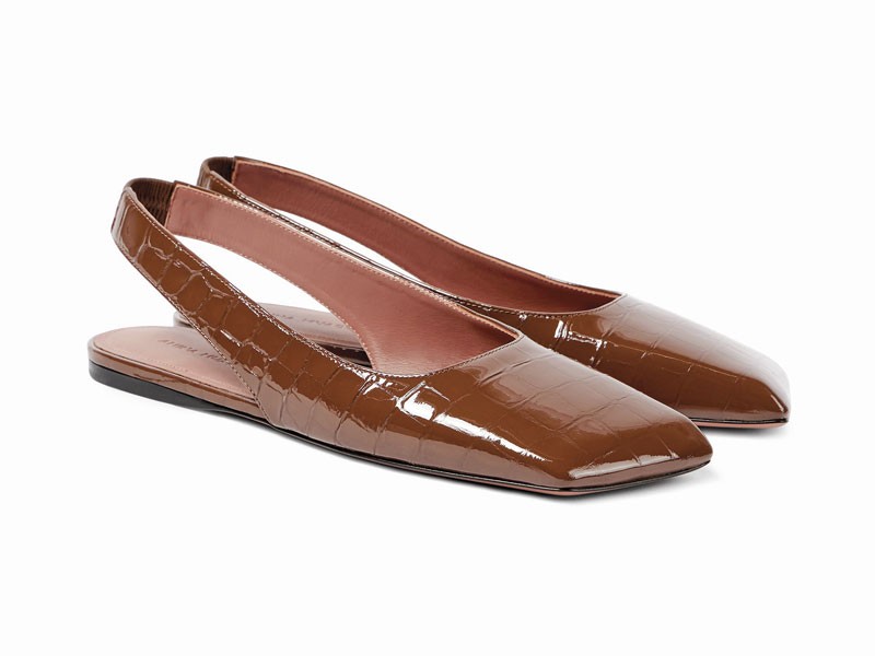 Low slingback shoes