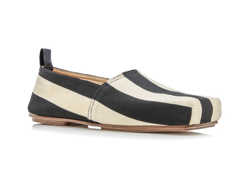 Woven ballerina flats