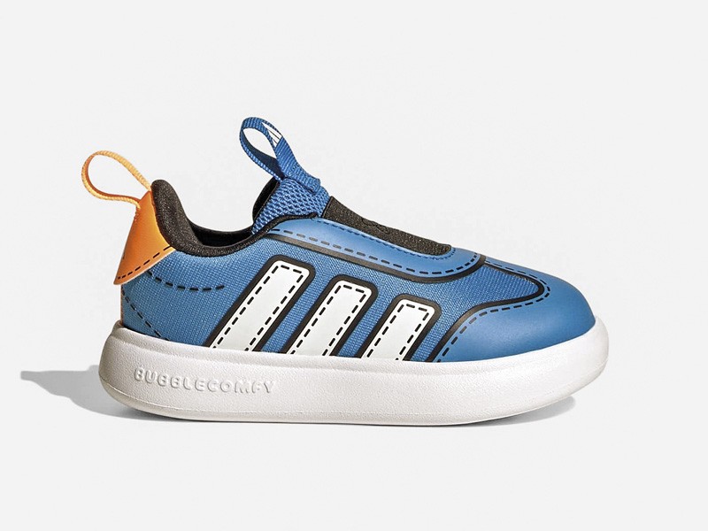 Kids sport sneakers with velcro closures and lightweight soles