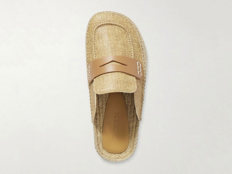 mules alpargatas JW Anderson tendencia calzado primavera verano 2024 sermaFOTO-4.jpg JW Anderson espadrille mules: the most comfortable and elegant