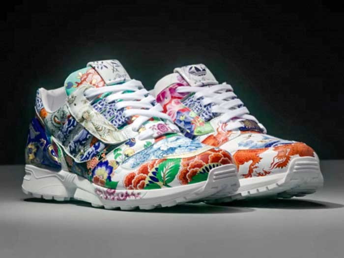 Who pays a million dollars for these porcelain sneakers?