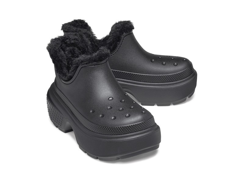 CROCS winter trend: injected booties with warmth