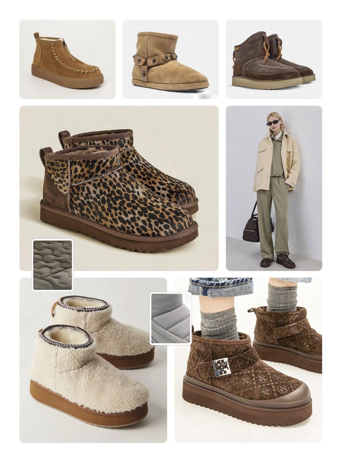Puffer booties expand volume on the upper