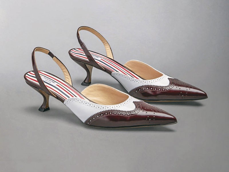 High heel mules