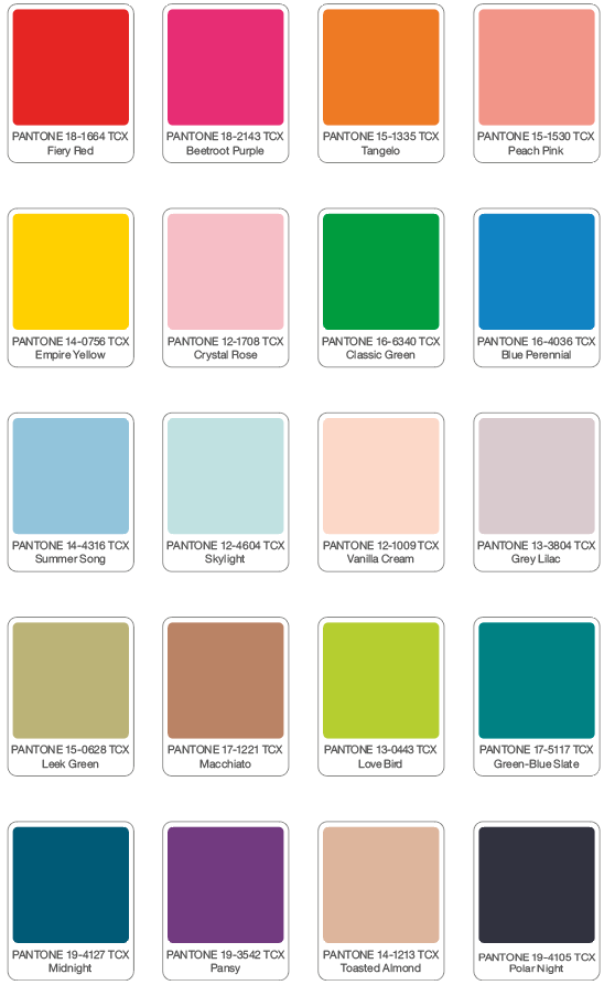 Spring-summer 2023 womenswear color trends