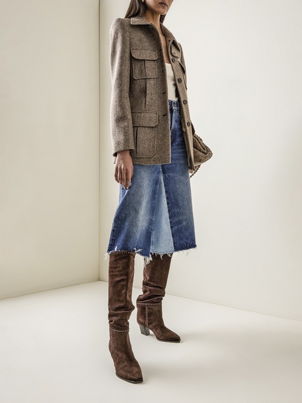 Chocolate emerges as a defining color trend in footwear