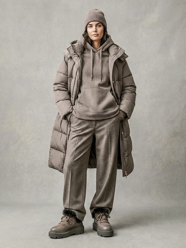 Botinetas monocromáticas con suela chunky