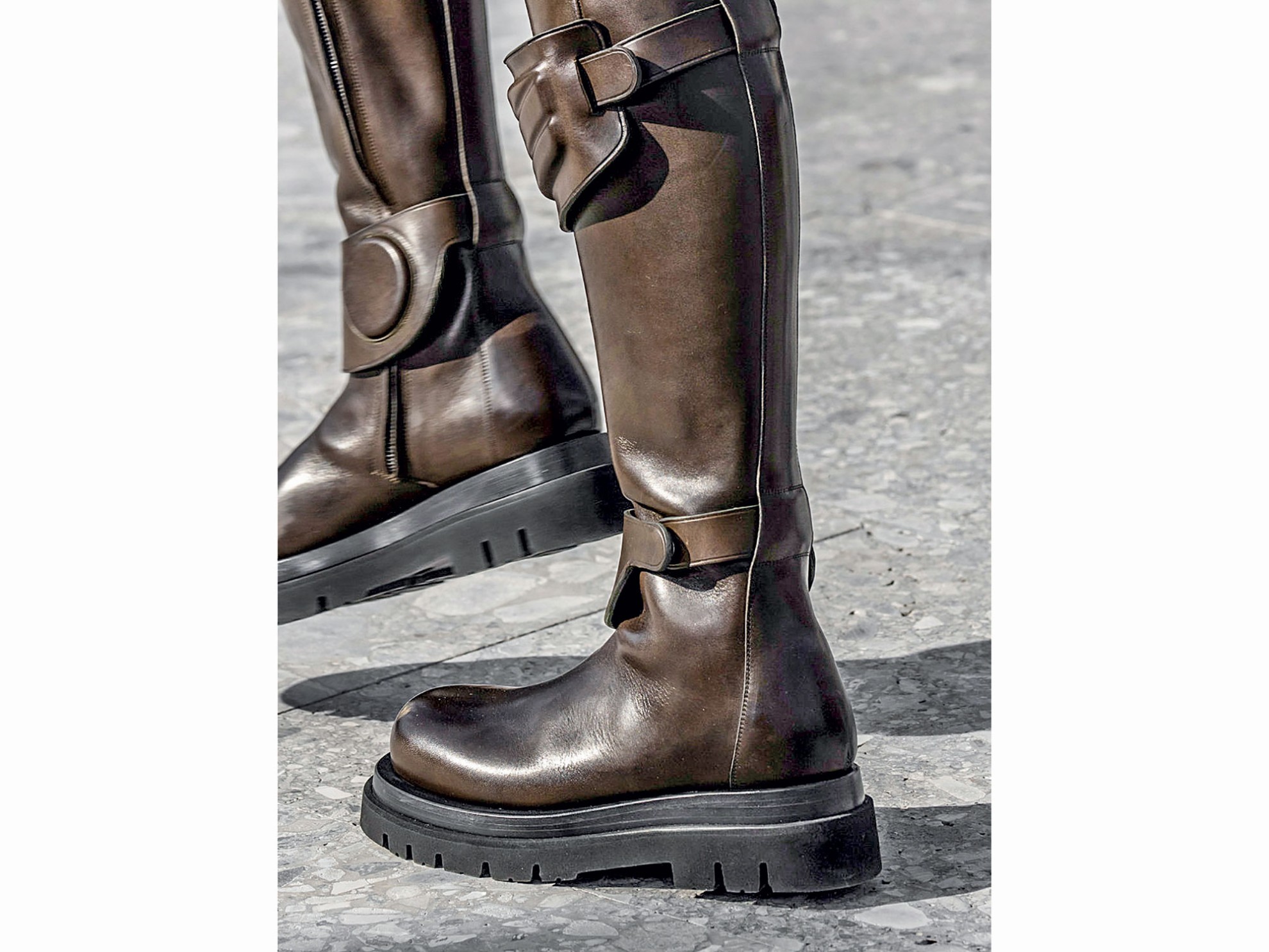 TRENDS IN BOOTS: The shafts are lengthened