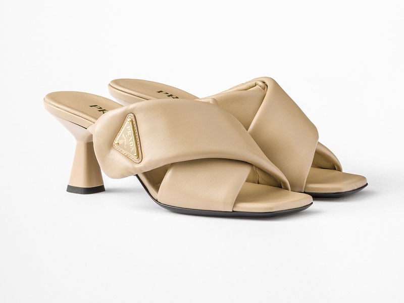 High heel mules