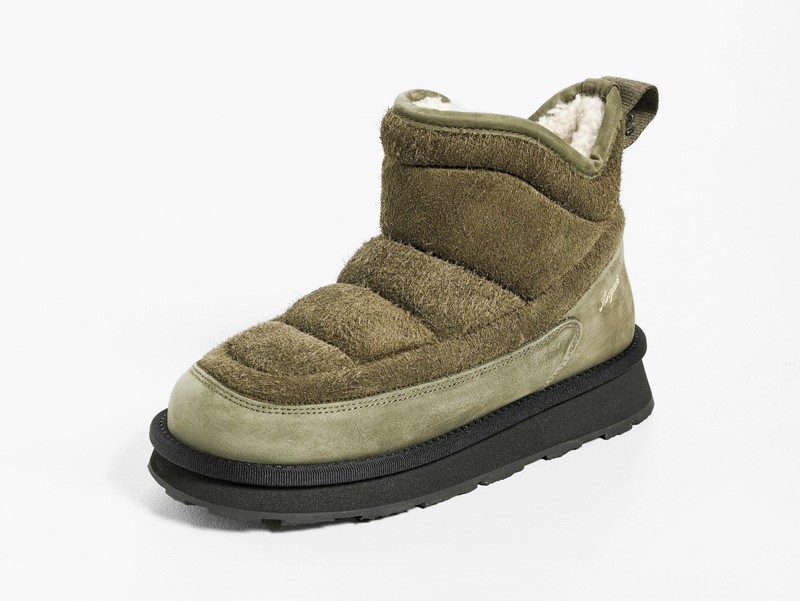 Puffer booties expand volume on the upper