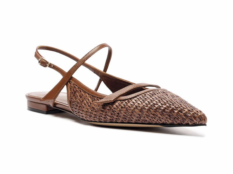 Low slingback shoes