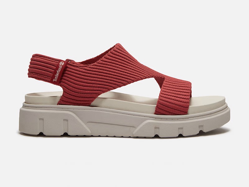 SNDALIAS Greyfield TIMBERLAND TEJIDO MUJER VERANO PRIMAVERA MODA 2026 2027 SERMA FOTO-3.-Womens-Greyfield-Backstrap-Sandal-TBL-Red-Knit-HERO.jpg Las sandalias Greyfield de TIMBERLAND. Estética urbana y funcional