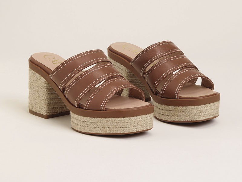 High heel sandals: Updated retro