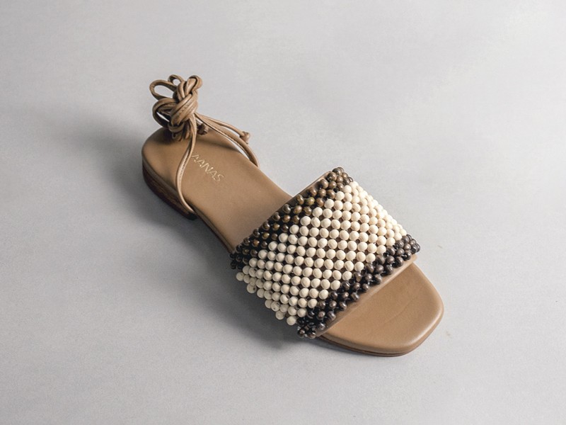 Chanclas entretejidas