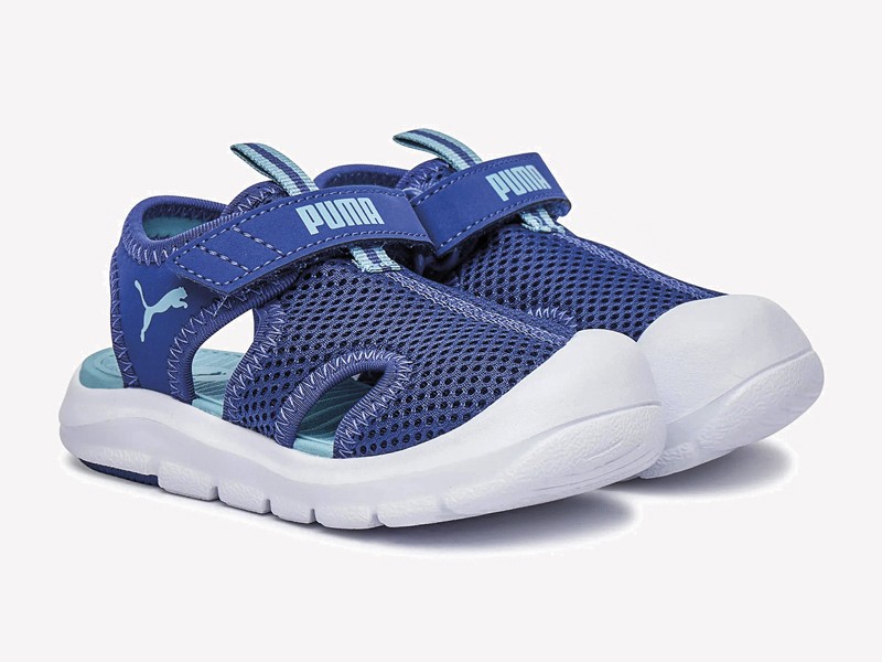 SANDALIAS NIÑO NIÑA TENDENCIA CALZADO MARROQUINERIA BOLSOS CARTERAS PRIMAVERA VERANO 2026 SERMA 158 sandalen-puma-puma-fun-racer-sandal-mesh-v-inf-401576-dunkelblau-0000305694461-(1).jpg Sandalias infantiles alternan punteras abiertas y semicerradas