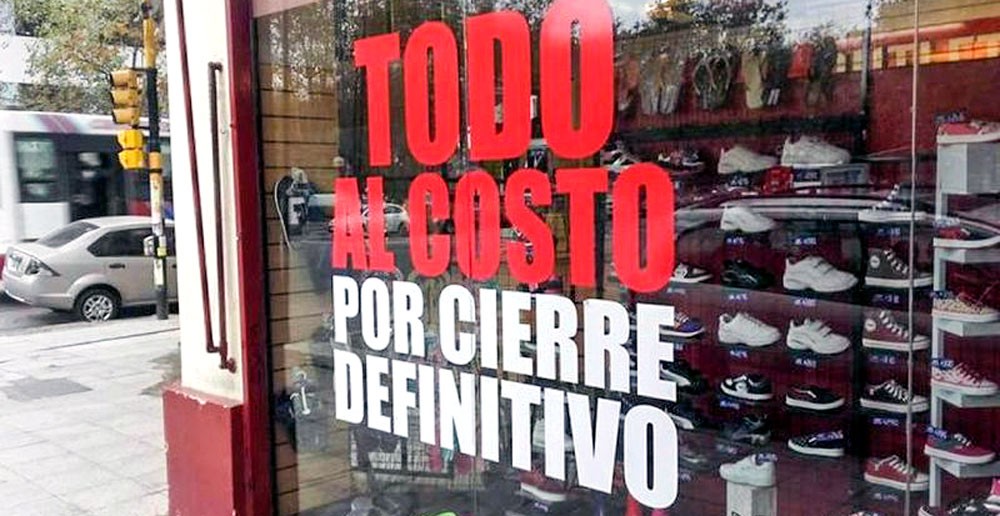 In the absence of sales, numerous shoe stores opted for the final closure.