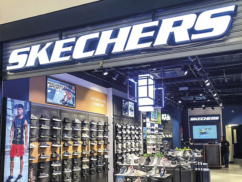 It is the third largest brand in the world, after Nike and Adidas, with 5,300 stores in 180 countries.