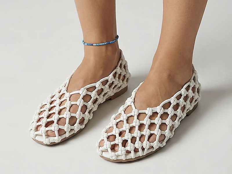 ¡A FULL! Mallas tejidas para pies frescos