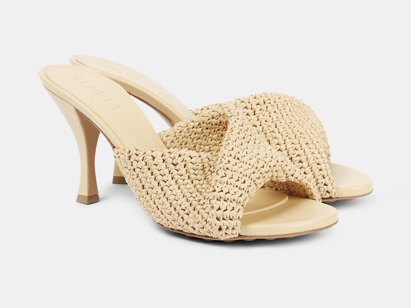 High heel mules