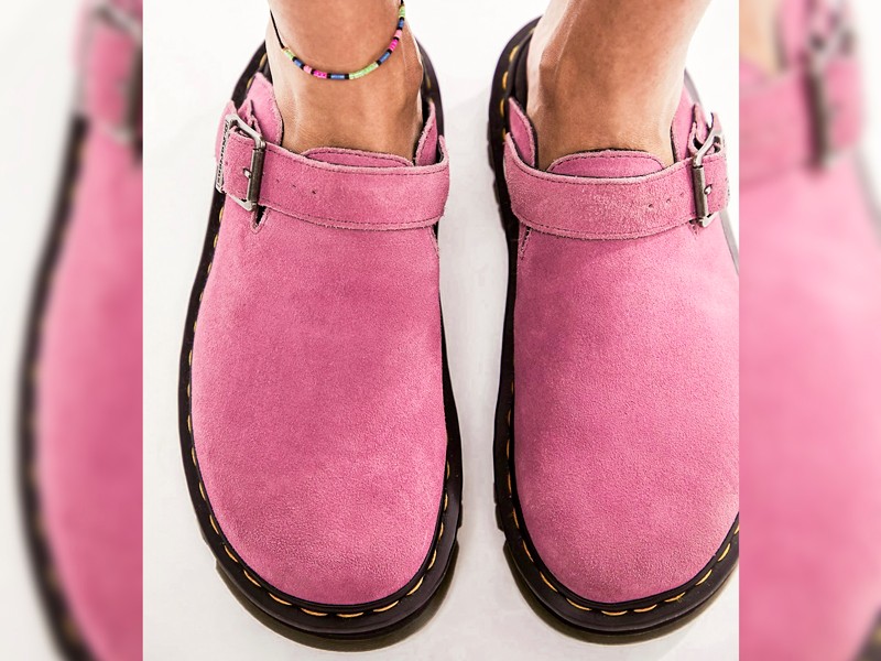 New DR. MARTENS mules. Will they be the favorites next summer?