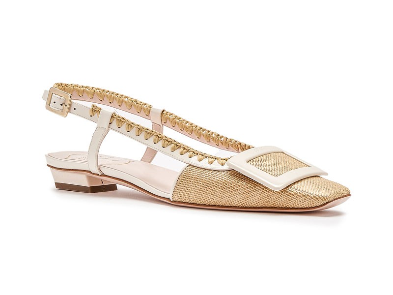 Low slingback shoes