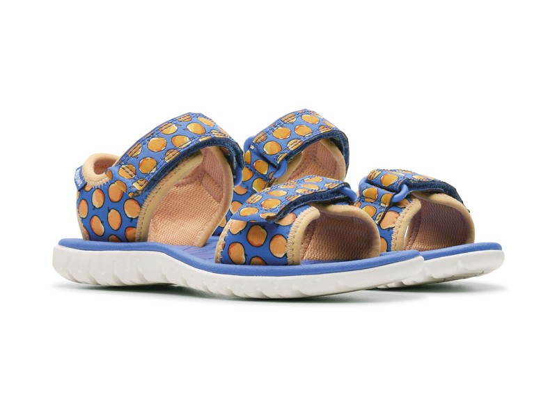 Open children's shoes
